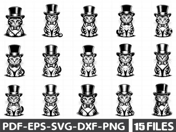 Cute Cats Clipart Bundle