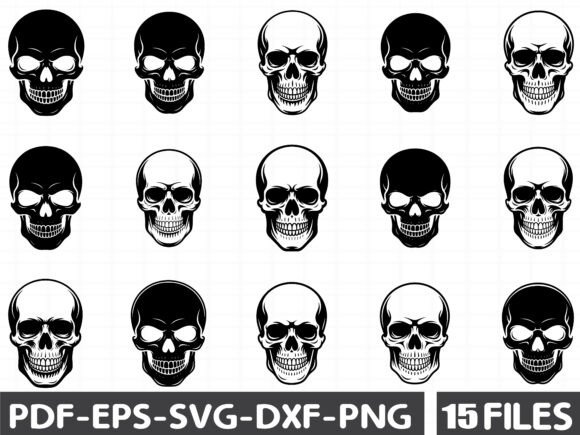 Skull SVG Bundle: Graphics for Bold Crafts Publishing